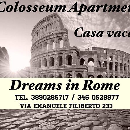 Dreams In Rome - Colosseum Apartment Bagian luar foto