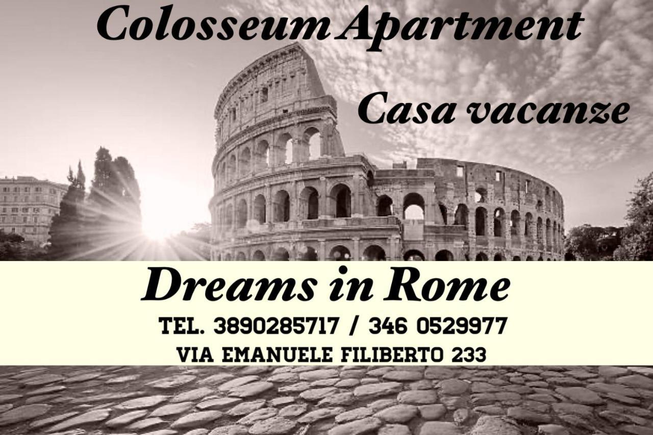 Dreams In Rome - Colosseum Apartment Bagian luar foto